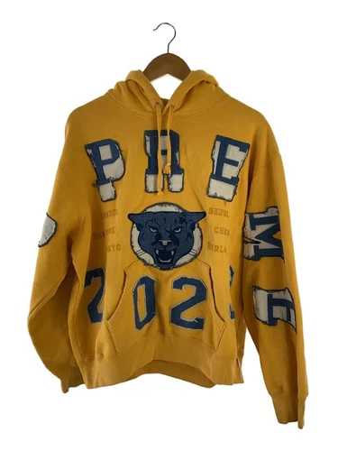 Sweat à capuche Supreme jaune S occasion