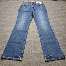 Universal Thread Goods Co. Jeans Womens 6 28R Blue Denim Vintage Bootcut Stretch