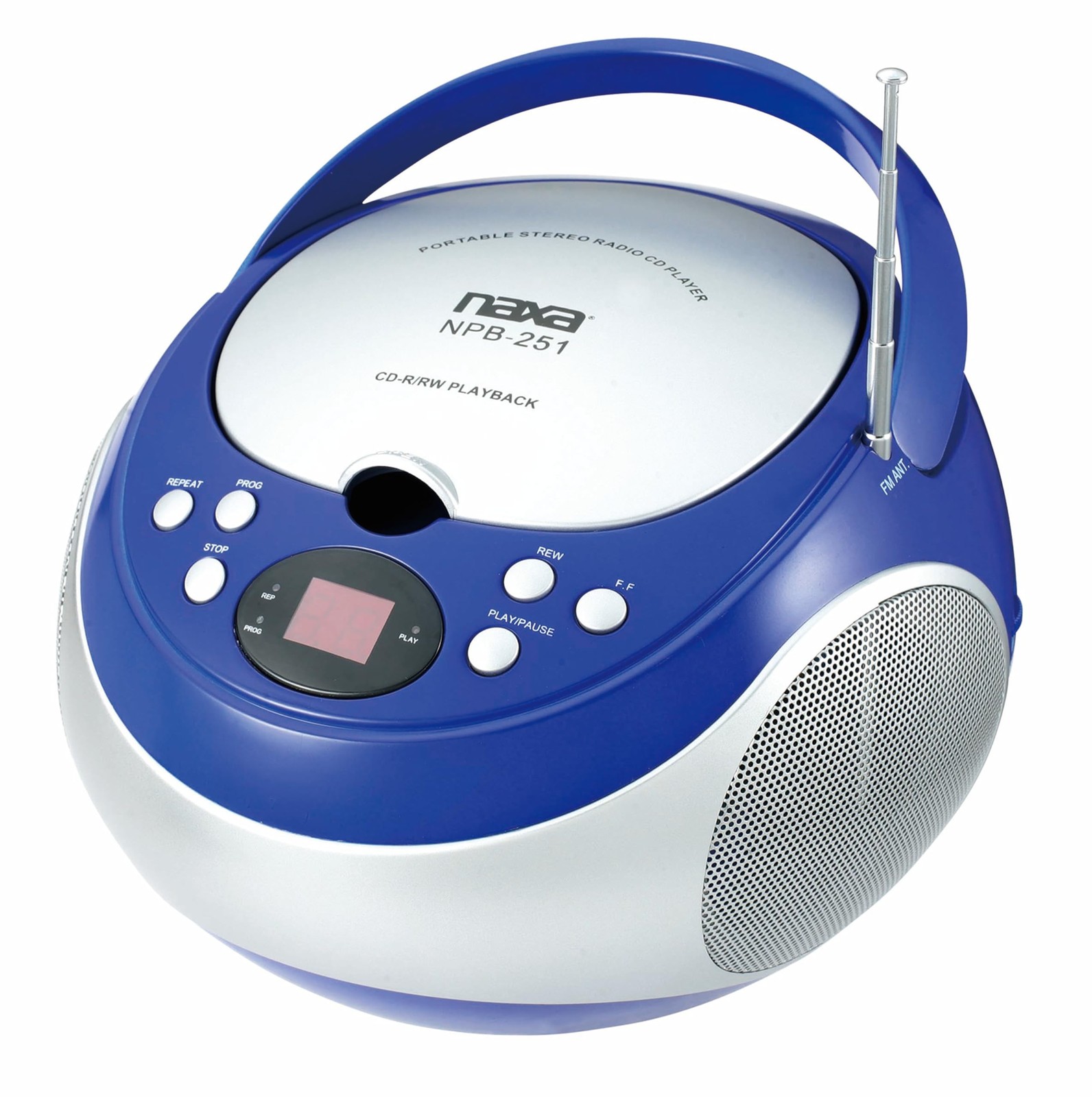 With Am/fm Stereo Radio, Blue
