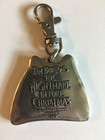 Tim Burton's Nightmare Before Christmas ANGRY JACK SKELLINGTON Pewter Keyring  — photo 2