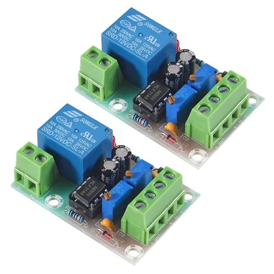 D-FLIFE 2pcs XH-M601 Battery Charging Control Board, 12V Battery Charge Protection Bo...