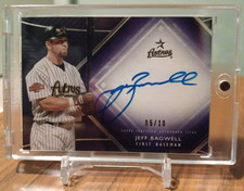JEFF BAGWELL 2017 TOPPS DIAMOND ICONS DIAMOND PURPLE AUTO 5/10 AUTOGRAPH ASTROS