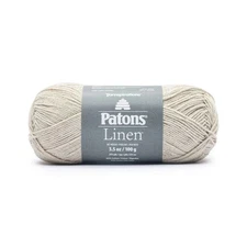Patons Linen 3.5oz 100g Cauliflower 14002 Lot 2022-10-SB25936 NEW 275yds 65%Cot