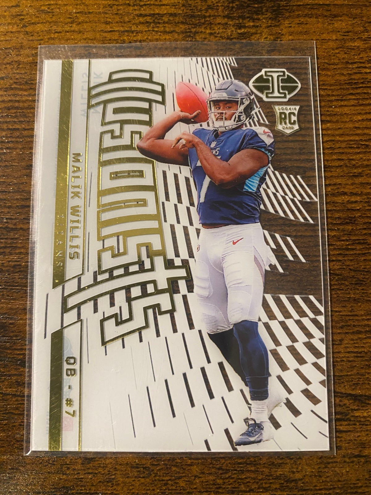 Malik Willis 2022 Panini Illusions #I-13 RC Illusionists