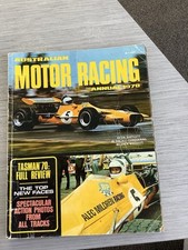 Australian Motor Racing Annual 1970. Good To Great Condition. Rear Page Poor.
