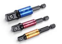 "Bohrmaschine Akkuschrauber Adapter Set FüR NüSse 1/4 1/2 3/8\" Mit FreilaufhüLse"