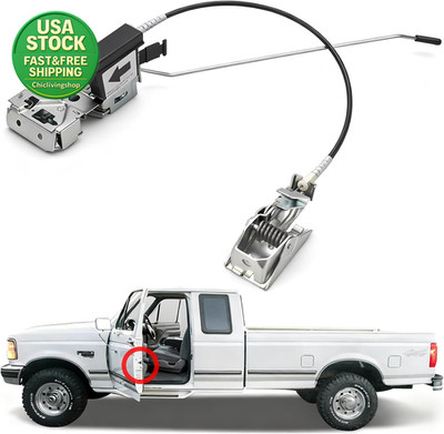 Front Left Door Latch Lock Assembly Actuator Fits 92-96 Ford F150 Bronco