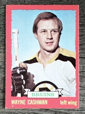 1973-74 O-Pee-Chee #85 Wayne Cashman (EX)