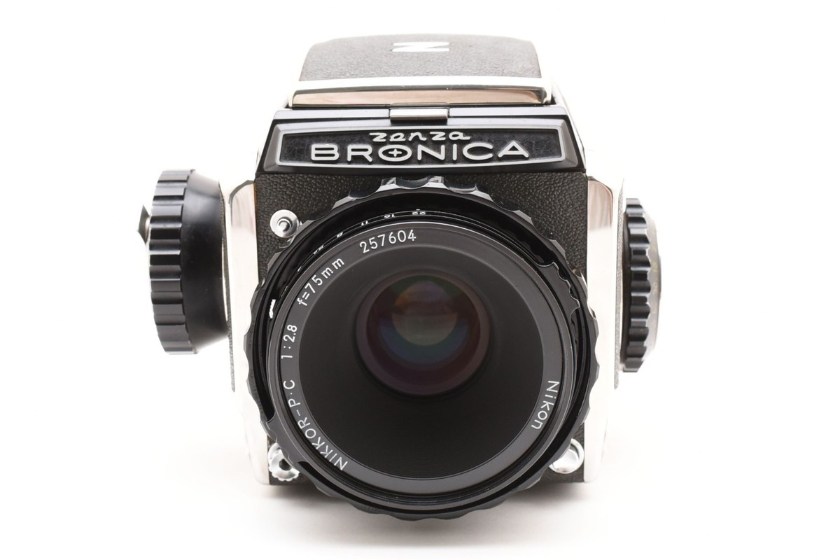 Zenza Bronica S2 Film Camera w/ Nikkor PC 75mm f/2.8 [Lens