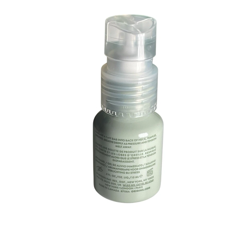 New ORIGINS PEACE OF MIND On-the-Spot Relief Sensory Treatment Serum .5oz Travel - Image 3 of 4