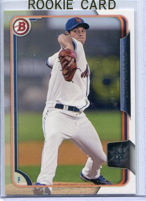 2015 Bowman Steven Martz ROOKIE New York Mets MINT # BP 124