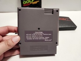 Golf (Nintendo Entertainment System, 1985) NES Black Box CIB Complete Non Rev A