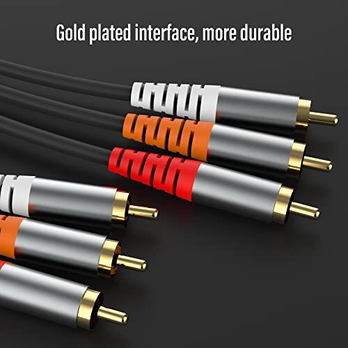 Cavo S-Video A 3 RCA 1.5m - Convertitore Per TV, PC E Home Theater - Foto 4