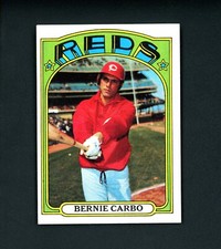 Bernie Carbo 1972 Topps - Cincinnati Reds #463 EX-MT