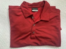 Nike Golf Polo Shirt Mens Extra Large XL Red Lightweight