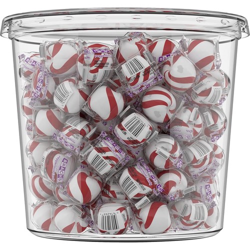 Pfefferminzbonbons BOBS Sweet Stripes weiche Süßigkeiten, 160 Stück, 28 Unzen Glas - Bild 3 von 8