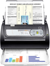PS188 High-Speed Double-Sided Color Scanner with ADF, 30 PPM, Win 7-11 Support