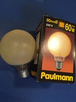 Paulmann/Lindner GlÜHlampe Globe G80 Eiskristall Bernstein Bronze E27 60W132.67