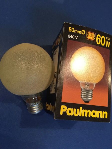 Paulmann/Lindner GlÜHlampe Globe G80 Eiskristall Bernstein Bronze E27 60W132.67-image