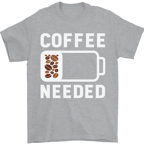 Café Necesarios Divertido Addict Hombre Camiseta 100% Cotton - Imagen 26 de 105