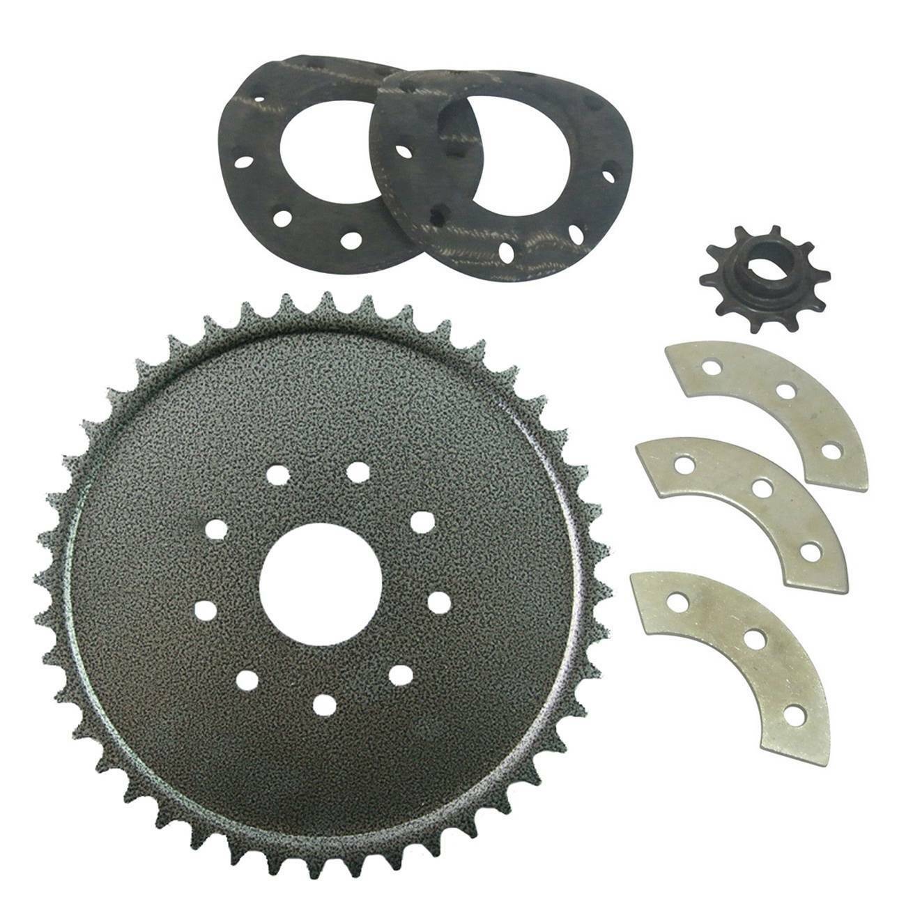 44T Rear Drive Sprocket Engine Kit Fit 49cc 66cc 80cc Motorized Bicycle Bike New