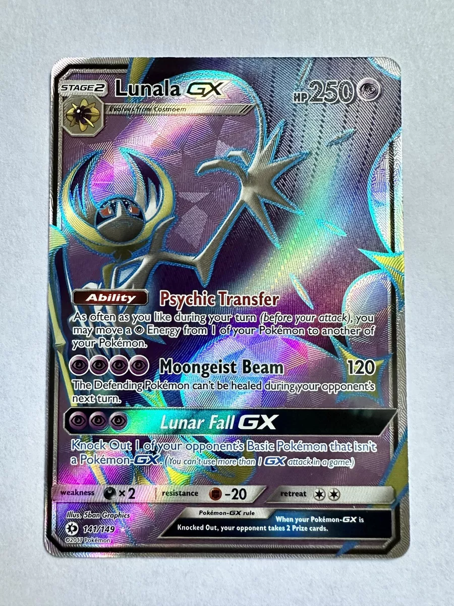 Lunala GX (141/149) [Sun & Moon: Base Set]