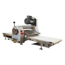 110V Commercial Dough Pastry Sheeter Roller 400mm Crisp Machine for Bread Bakery