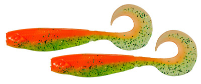 2 Stück GUNKI CLIPPER  3,1  8 cm Orange Chart Belly