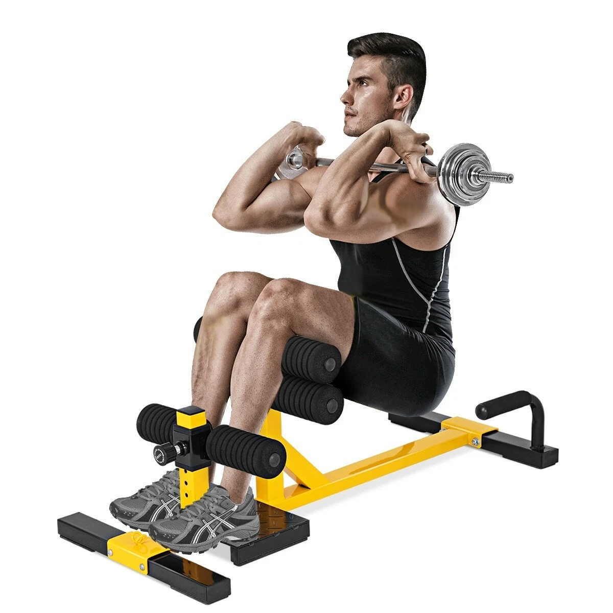 3-in-1 Sissy Squat Exercise Ab Workout Home Gym Sit-Up Machine Resistance  Home