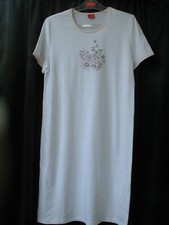 Triumph homewear nightgown lasting summer NDK size 38 white with motif