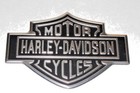 Harley Davidson Bar & Shield Logo Emblem Metal 4" x 3" Made In Usa