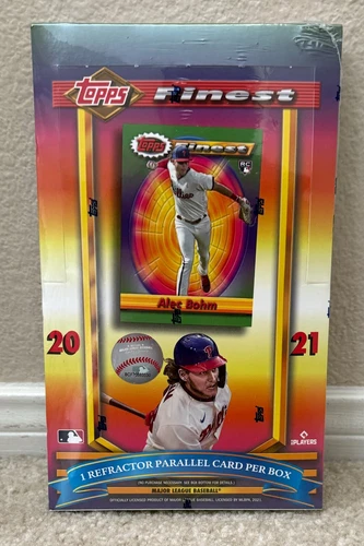 2021 Topps Finest Flashbacks Chrome Box SEALED Ohtani Skubal Trout Judge Bohm