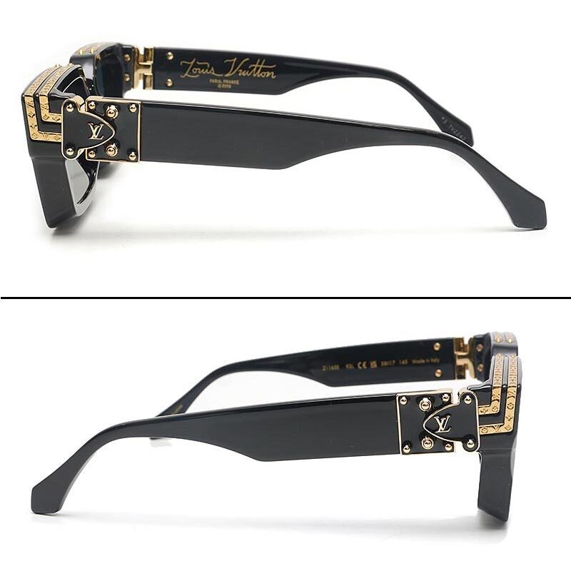 Louis Vuitton LV Millionaire Monogram Line Sunglasses Z1165E 58