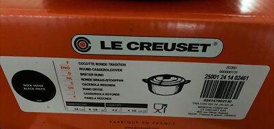 Le Creuset 24cm Round Casserole Black Onyx (New) | eBay