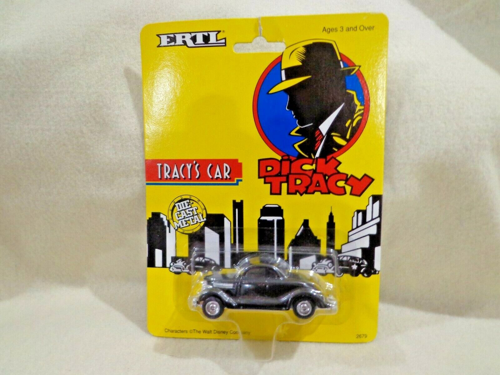 1990 Ertl 1936 Ford Coupe Black Dick Tracy's Car The Walt Disney Hw3 for sale online 