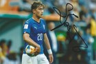 ITALY & S.P.A.L: SALVATORE ESPOSITO SIGNED 6x4 ACTION PHOTO+COA