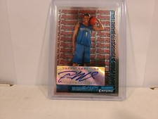 2005 2006 BOWMAN CHROME RASHAD MCCANTS AUTO ROOKIE #/250 UNC TAR HEELS RARE SP
