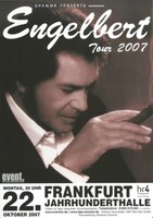 Engelbert - The Winding Road, Frankfurt 2007 | Konzertplakat | Poster
