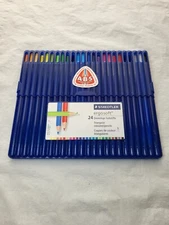 Staedtler Ergosoft Colored Pencils Set of 23 Colors in Stand-up Easel Case