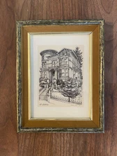 Virginia Celli Framed Print 1834 California Street San Francisco 1972