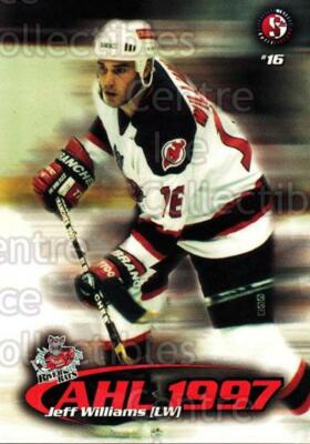 1997-98 Albany River Rats #21 Jeff Williams
