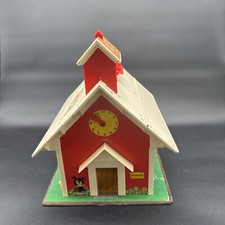 Vintage 1971 FISHER PRICE Little People Play Family School House 923