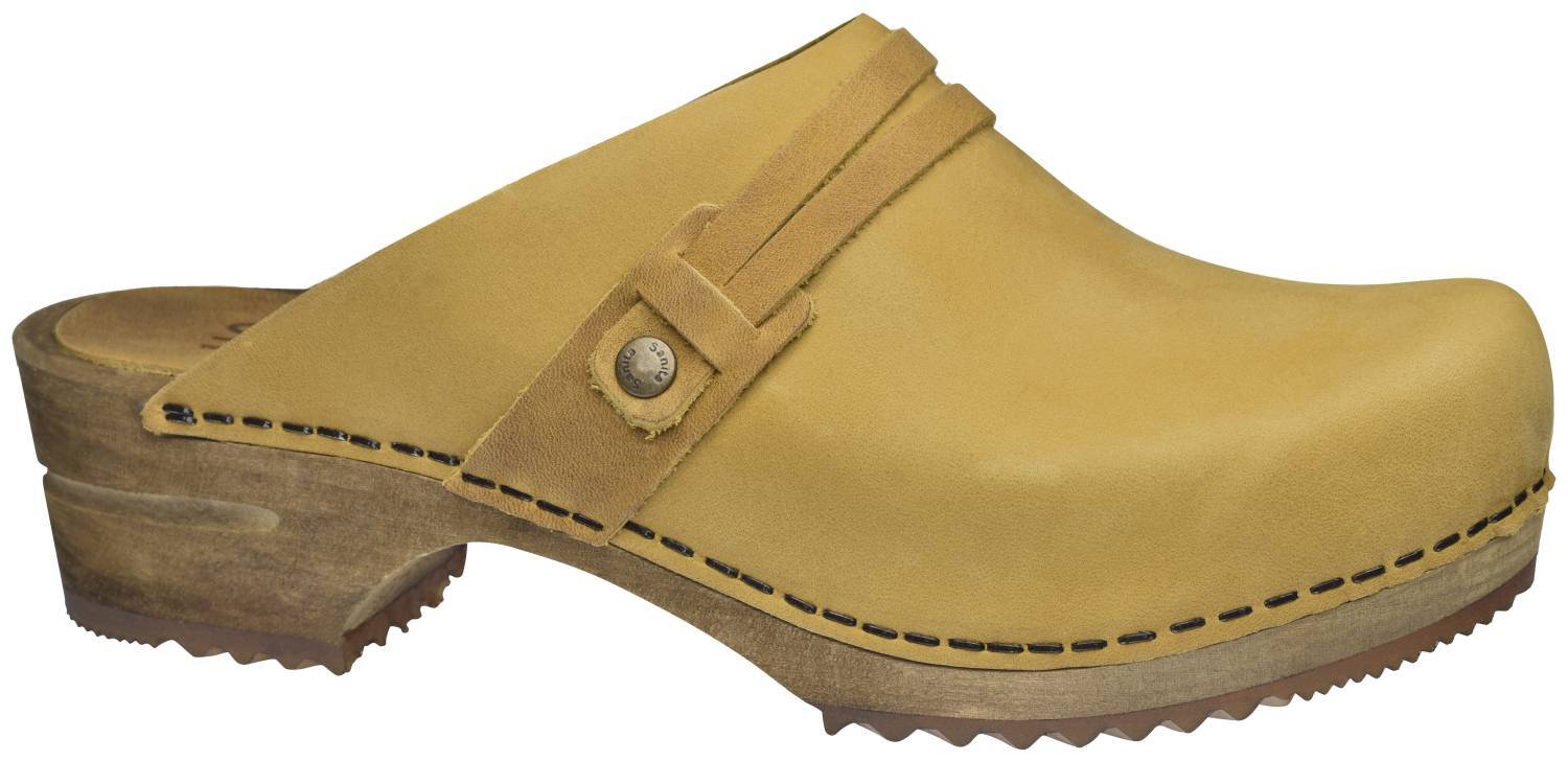 Женские сабо Sanita Wood Ursana Тапочки садовая обувь Промасленная кожа - НОВИНКА 19090₽