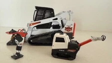 1:25 Bobcat HP55.75 Plate Compactor & R68 Upright Rammer Jumping Jack Set