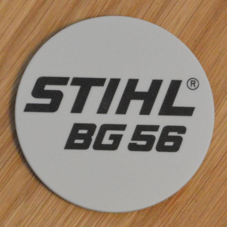 Genuine Stihl BG56 OEM Model Plate Badge 4241 967 1500 Tracked Options