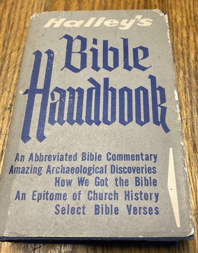 VINTAGE HALLEY'S BIBLE HANDBOOK 23rd Edition 1962 Henry H. Halley - 第 1/13 張圖片