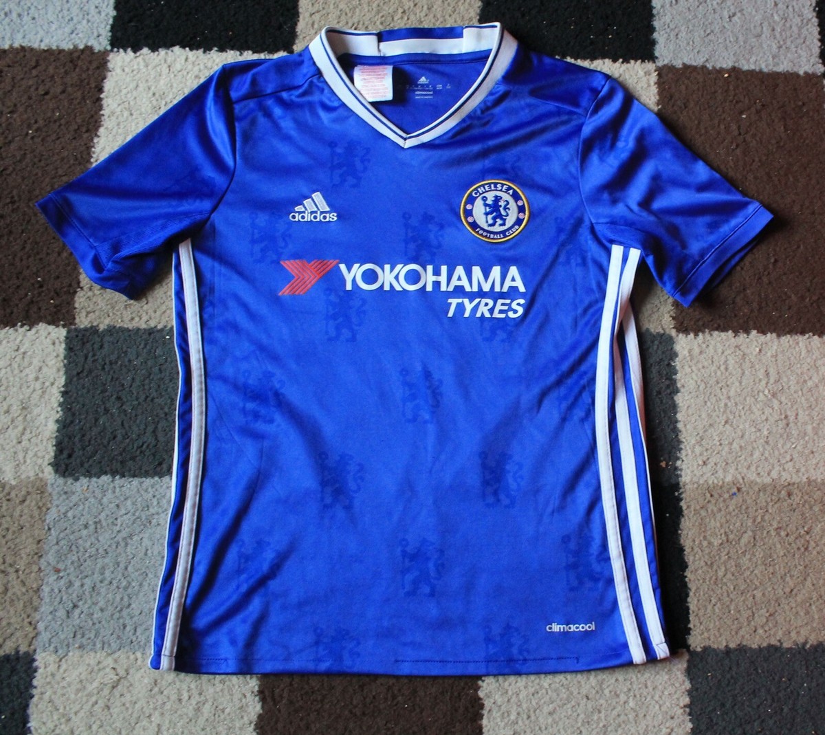 CHELSEA FC Home Shirt ADIDAS 2016-17 (11-12 Years Childs Boys) ‘WILLIAN 22'