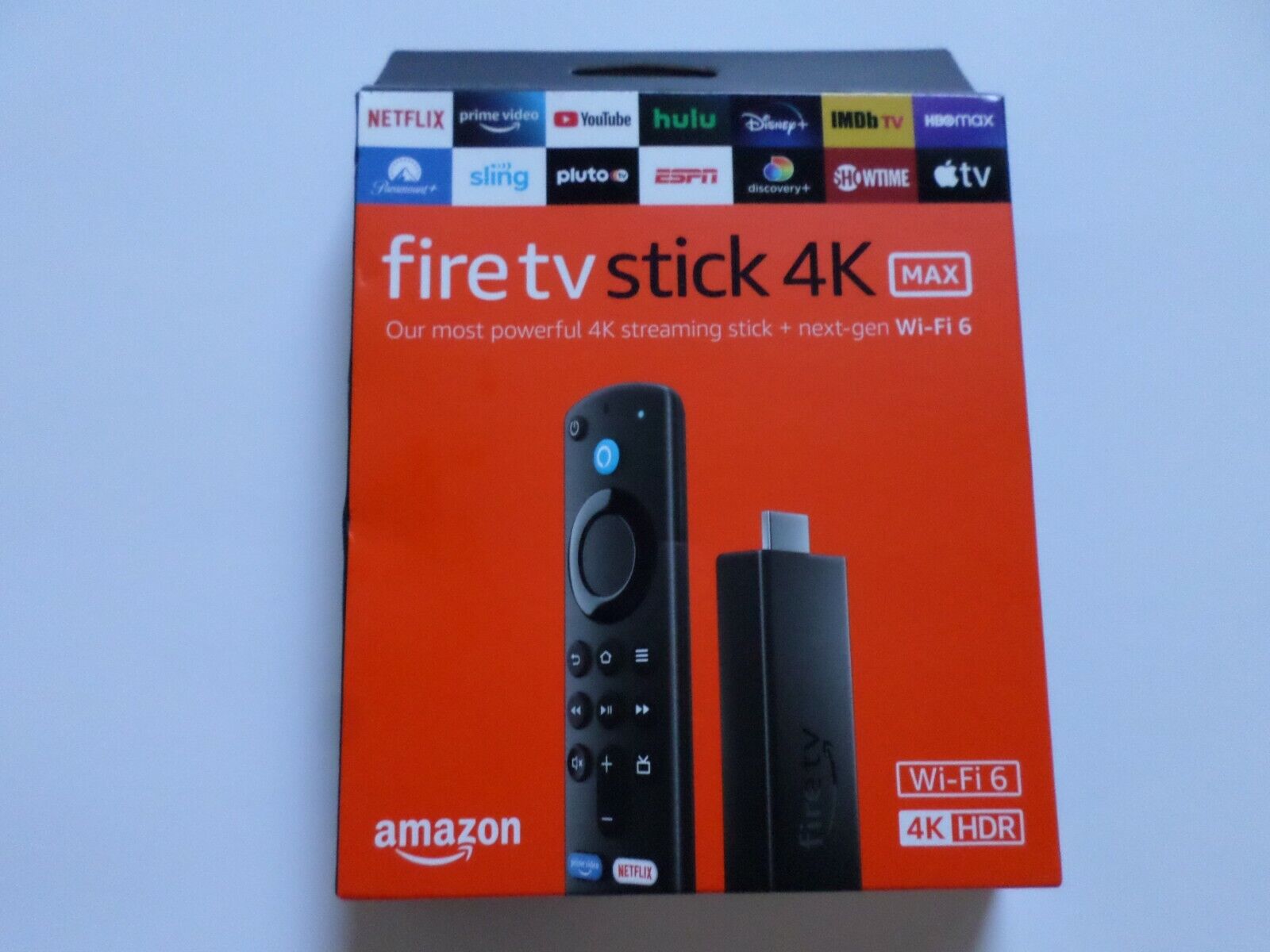 New Fire TV Stick 4K Max streaming device, Wi-Fi 6, Alexa Voice