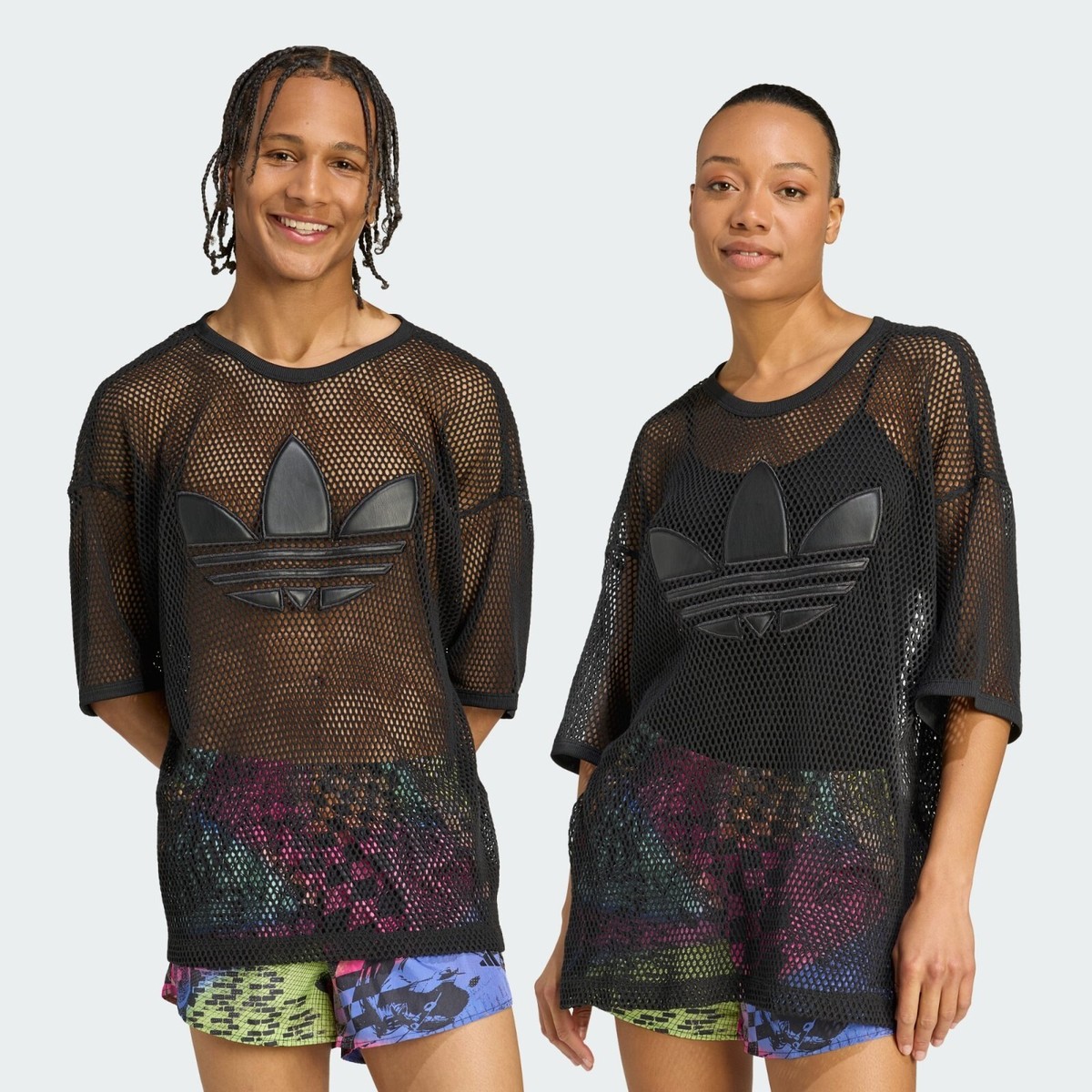 adidas x Jeremy Scott Mesh Short Sleeve T-Shirt JY7893 JP Size
