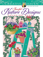Creative Haven Fanciful Nature Designs Coloring Book (Adult Coloring Books: Natu